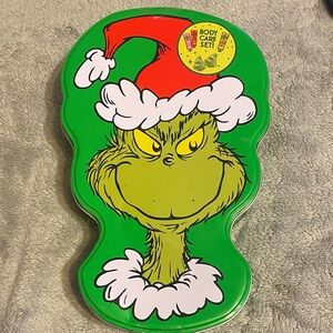 Grinch Holiday Body Care Tin - Green & Red